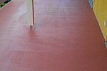 Balkonbeschichtung "rot"